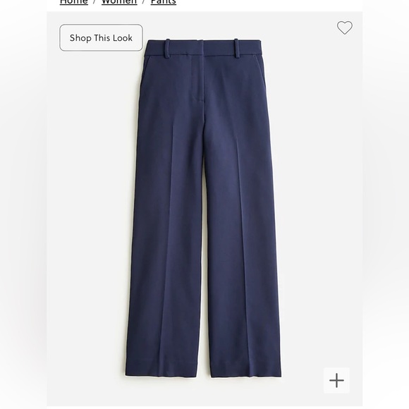 Sydney wide-leg pant in four-season stretch - Picture 3 of 6